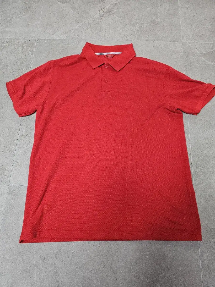 Men's short-sleeved pique shirt