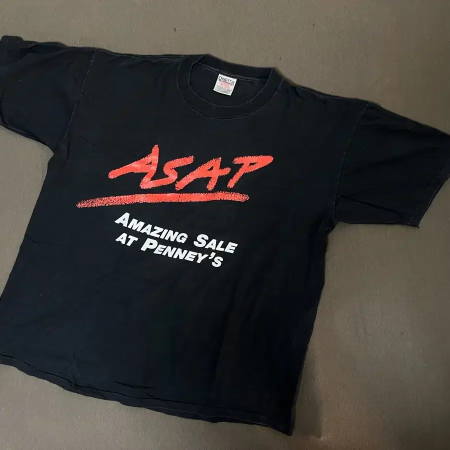 90s U.S.A ONEITA PRINT T