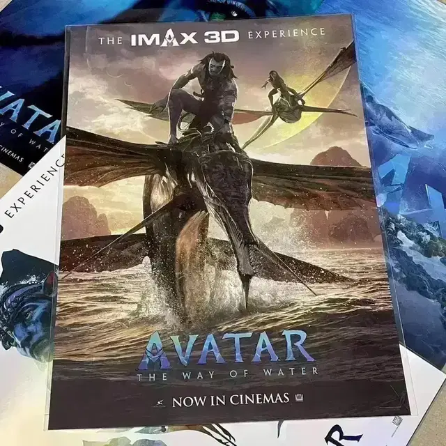 [2종일괄]아바타2 천만기념 포스터 CGV IMAX 아이맥스 팬아트 특전