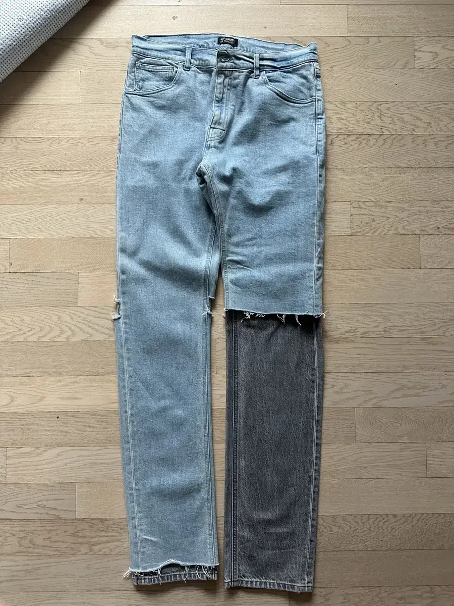 Raf Simons Destroyed Denim for sale