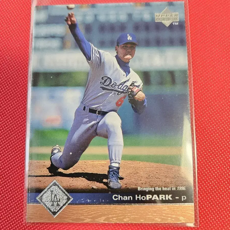 박찬호 1997 Upper Deck base 카드