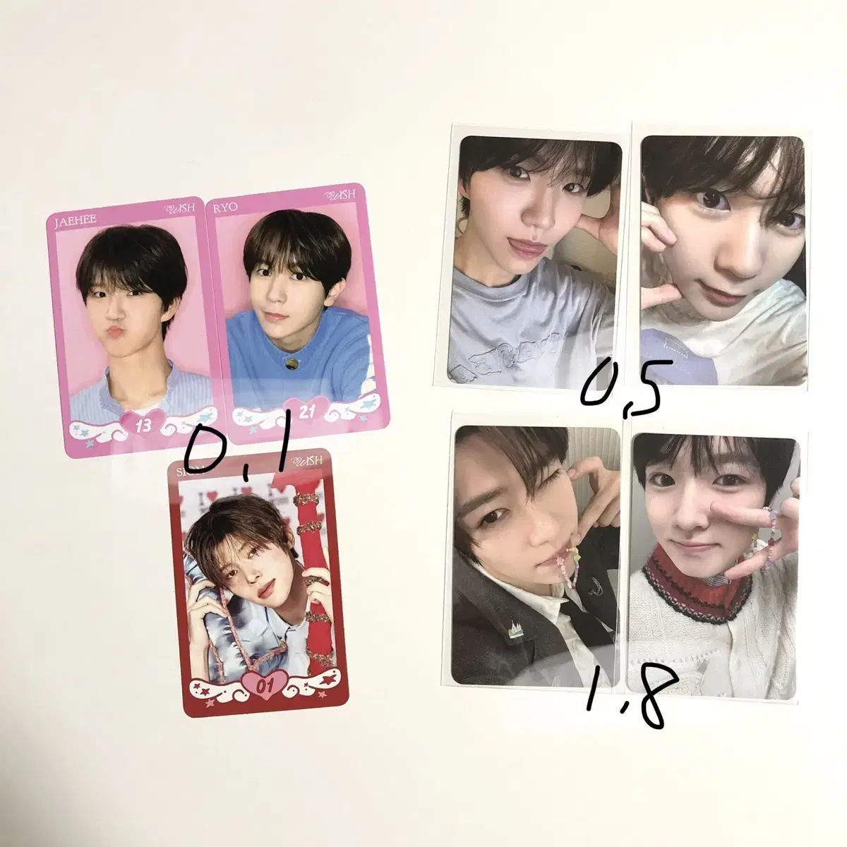 NCT Wish Steady Pop Up tc pre-order benefit photocard sion Jaehee Ryosakuya