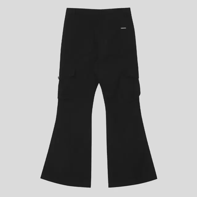 미세키서울 Pocket cargo bootscut pants BLACK