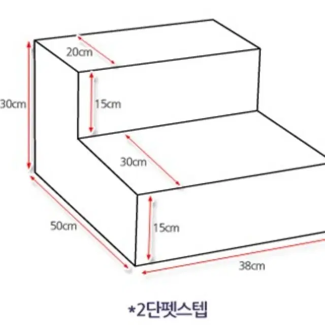 레드퍼피 세리나 펫스텝