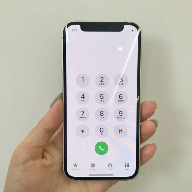 액정/외관깨끗 아이폰12미니 배터리성능77% 그린 128GB 02076