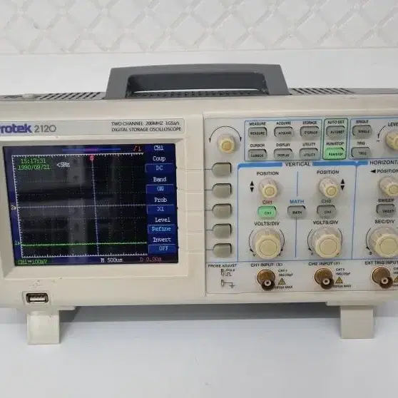 Protek 2120 200MHz 디지털 스토리지 오실로스코프