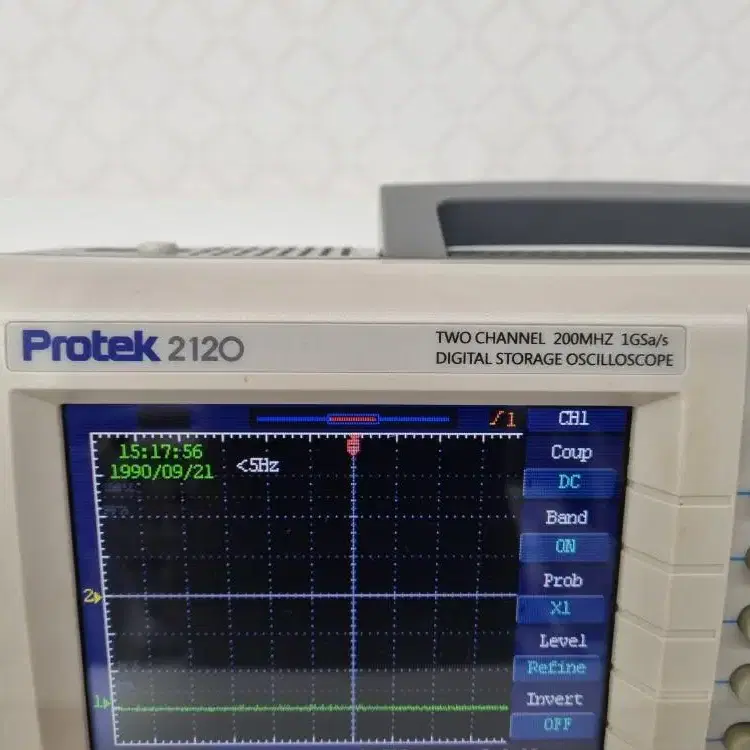 Protek 2120 200MHz 디지털 스토리지 오실로스코프