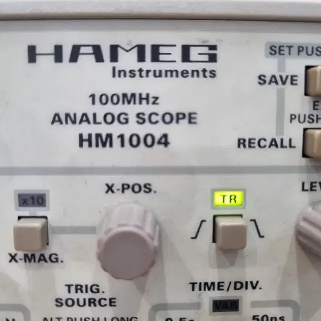 HAMEG HM1004 100MHz 아날로그 오실로스코프