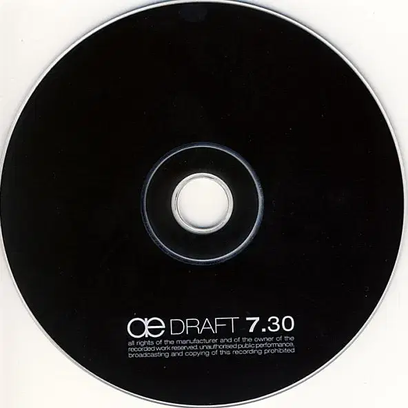 Autechre - Draft 7.30 (CD) 영국반 초판 민트급