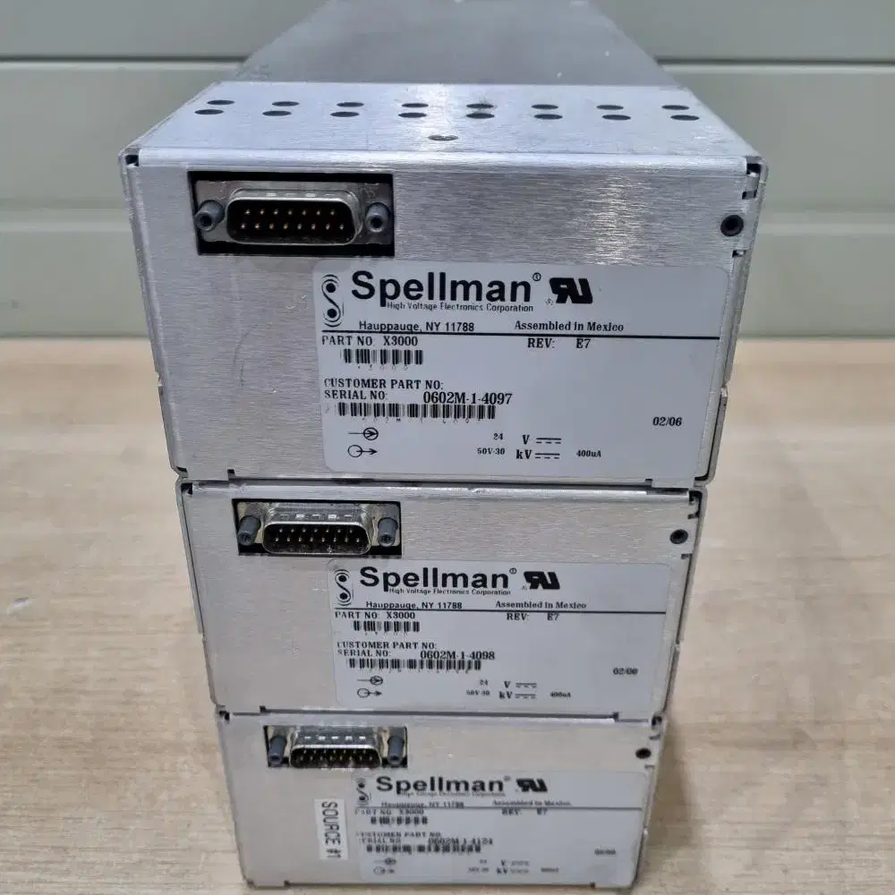 Spellman High X3000 50V 30KV 고전압 파워서플라이