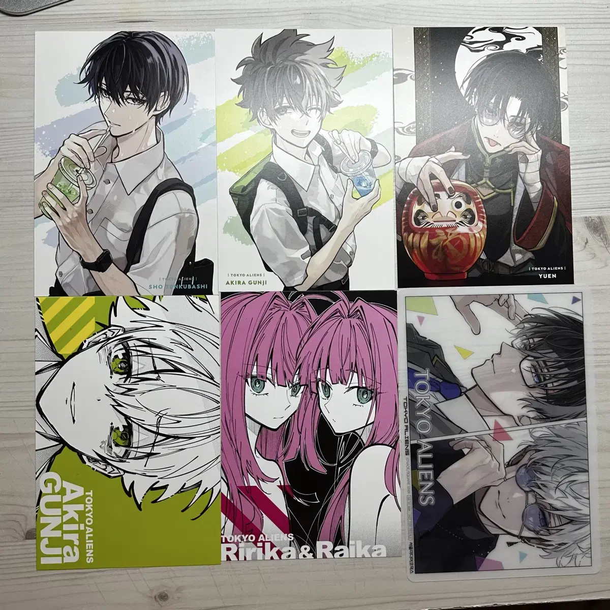 Bulk) Tokyo Alien E.JI Fantasy postcard pre-order benefit Reiji Shou Akira Manga