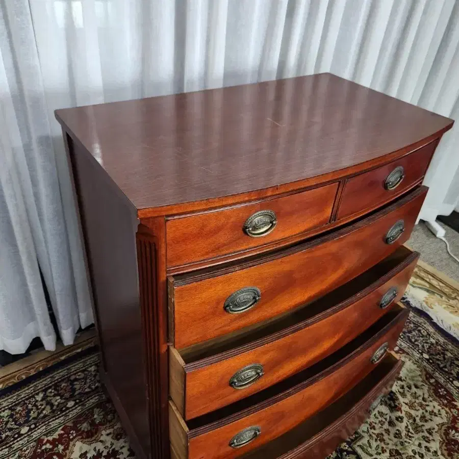 미국 엔틱빈티지가구 DREXEL FURNITURE 톨보이서랍장 Made