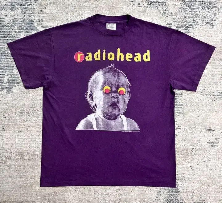 Radiohead Vintage Band Tee (XLsize)