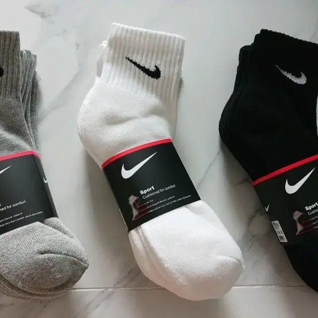 정품] 나이키 NIKE 에브리데이 에센셜 스포츠 양말 ㅡ이중바닥 남성용