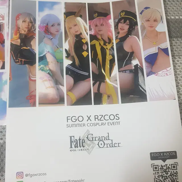 rzcos,페그오,fgo,서머 포토북,포토카드 6종,포스터 하자,쇼핑백