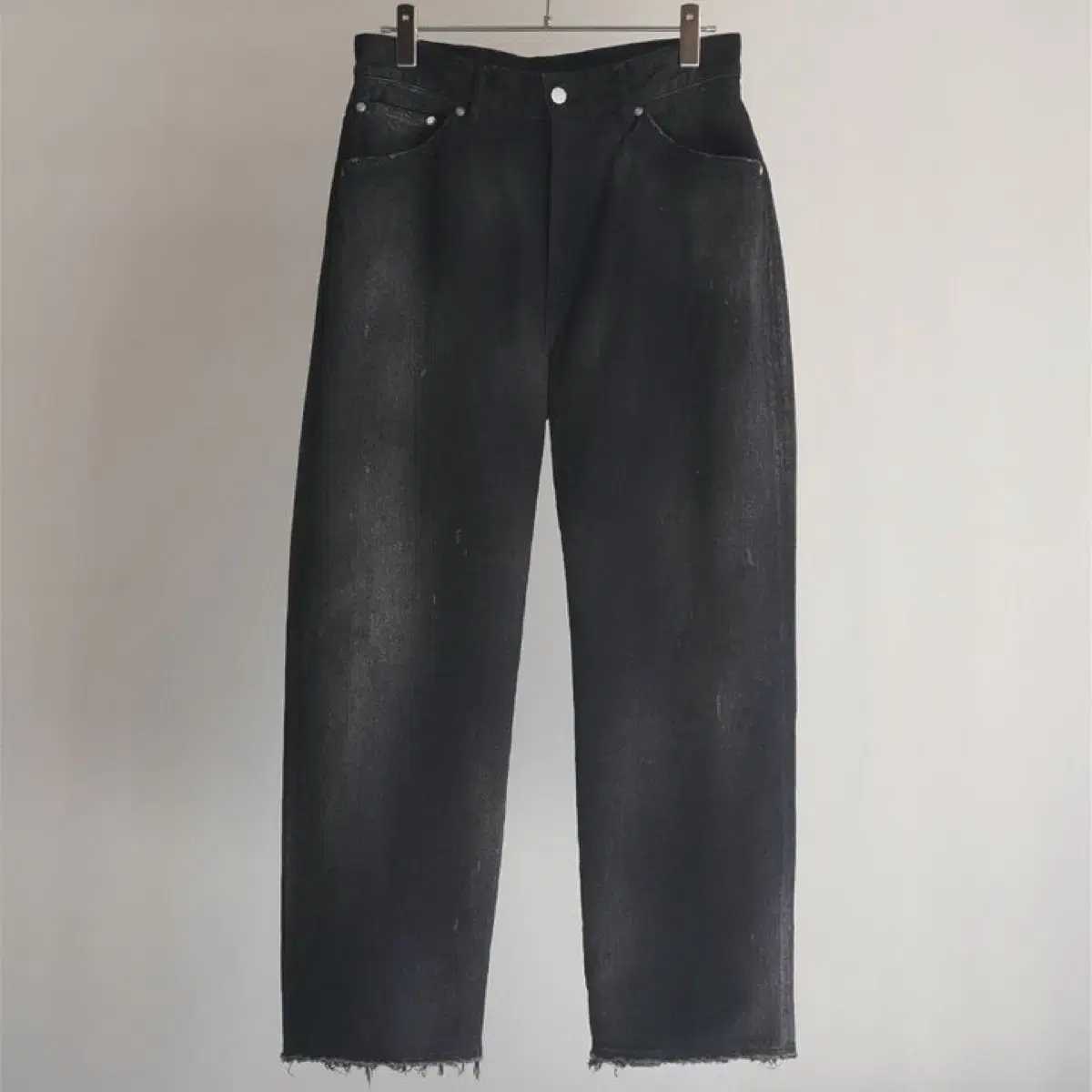 [2] Anselm 24aw Aged Tapered 5P Denim Pants