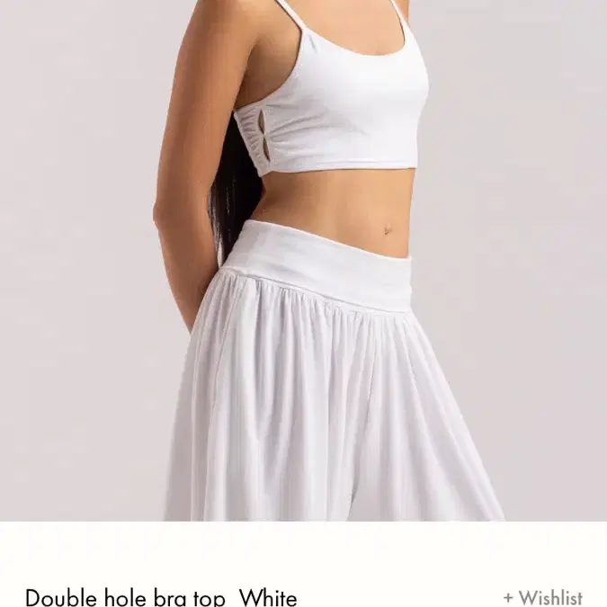 부디무드라 Double hole bra top_White / L