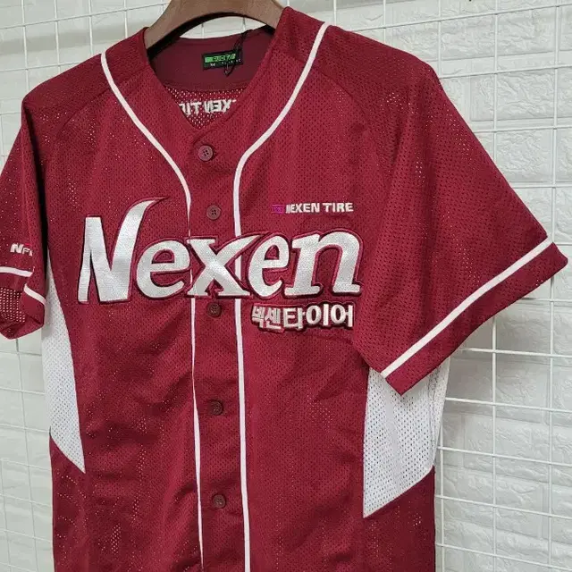 [100]Nexen 넥센히어로즈 야구유니폼 노마킹 져지 유니폼반팔 L