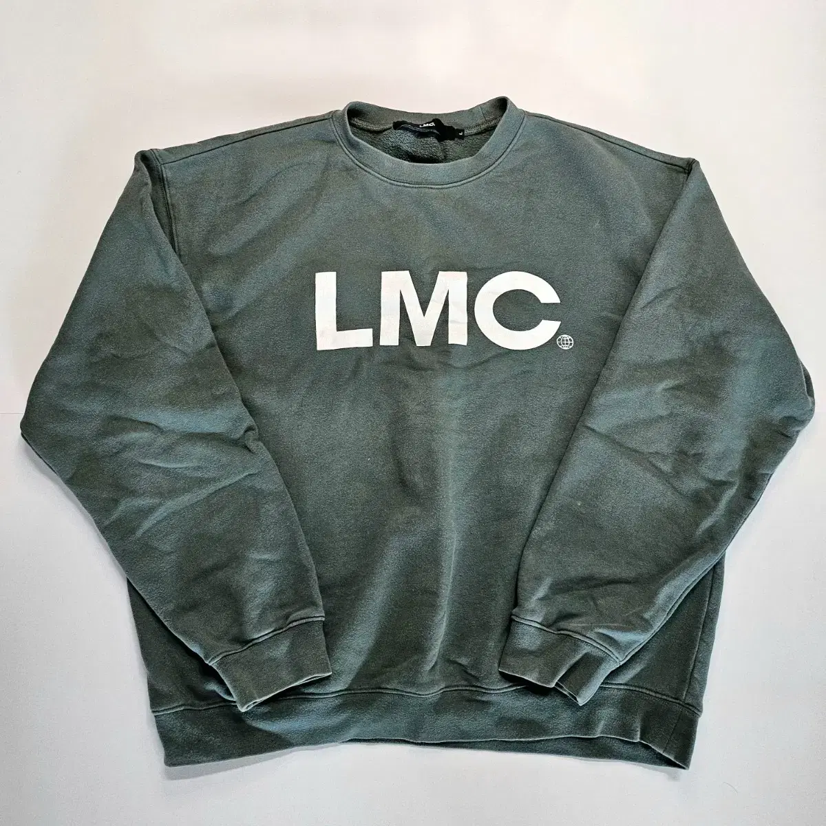 [LMC] OG WHEEL SWEATSHIRT OLIVE / L(105)