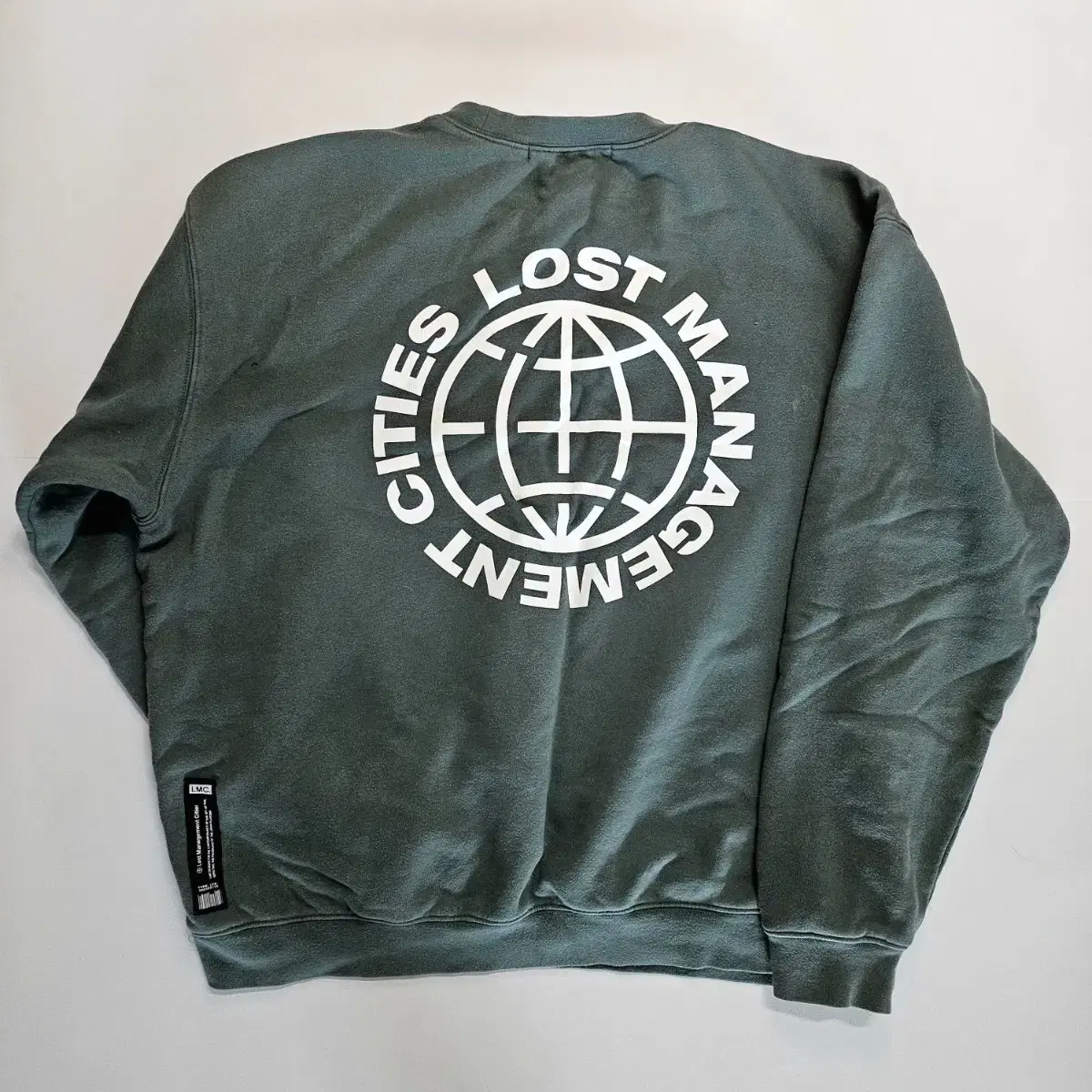 [LMC] OG WHEEL SWEATSHIRT OLIVE / L(105)