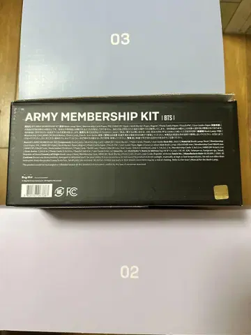 BTS MARCH BOX 2 3 &membership kit