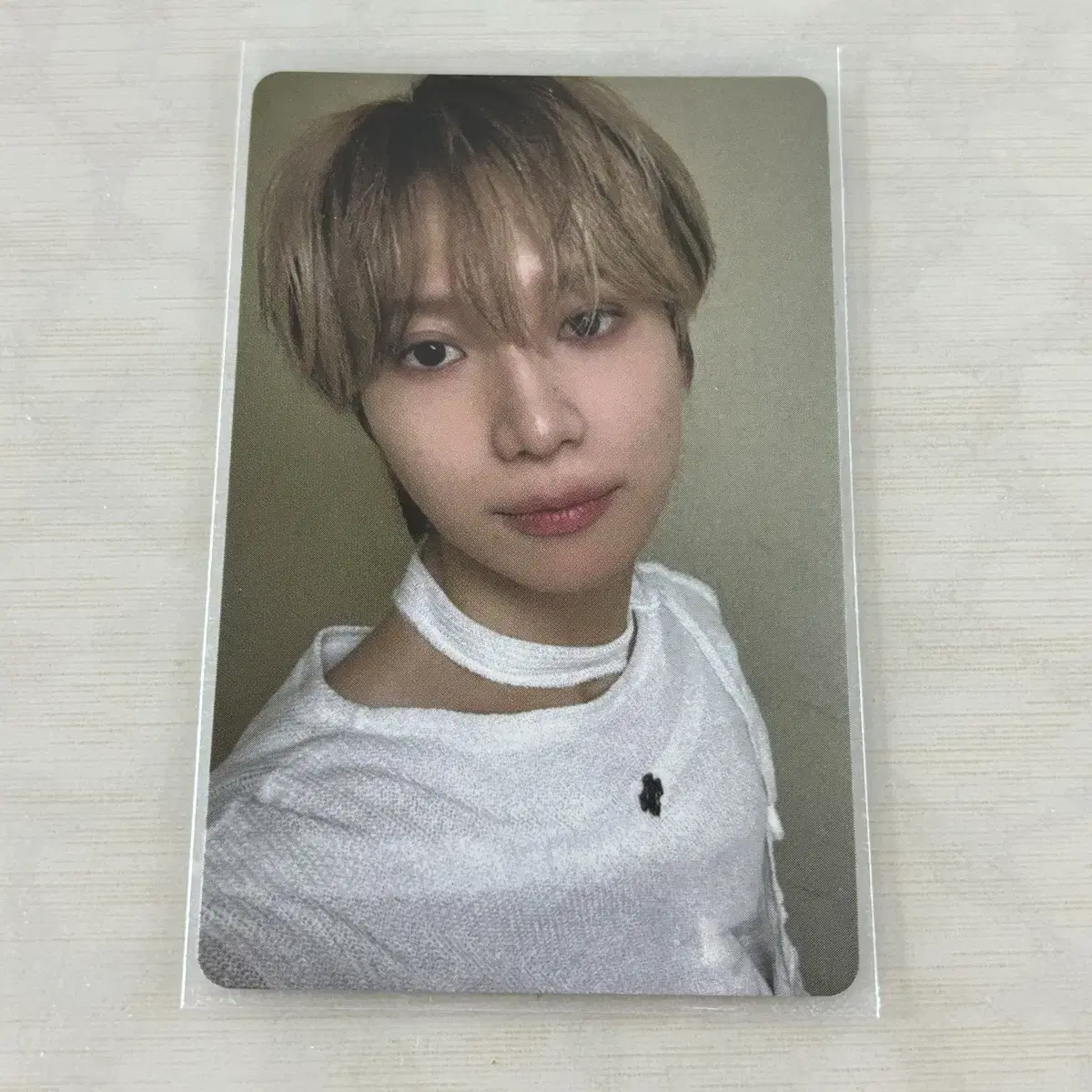 SHINee taemin Never Never fanmeeting Vick live broadcast photocard Photo kard wts