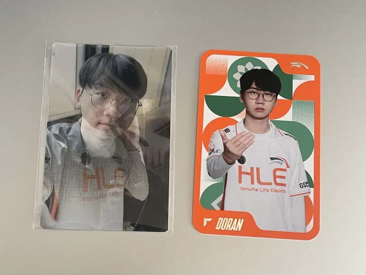 LCK Hanwha Life Sports HLE Doran photocard Photo Card