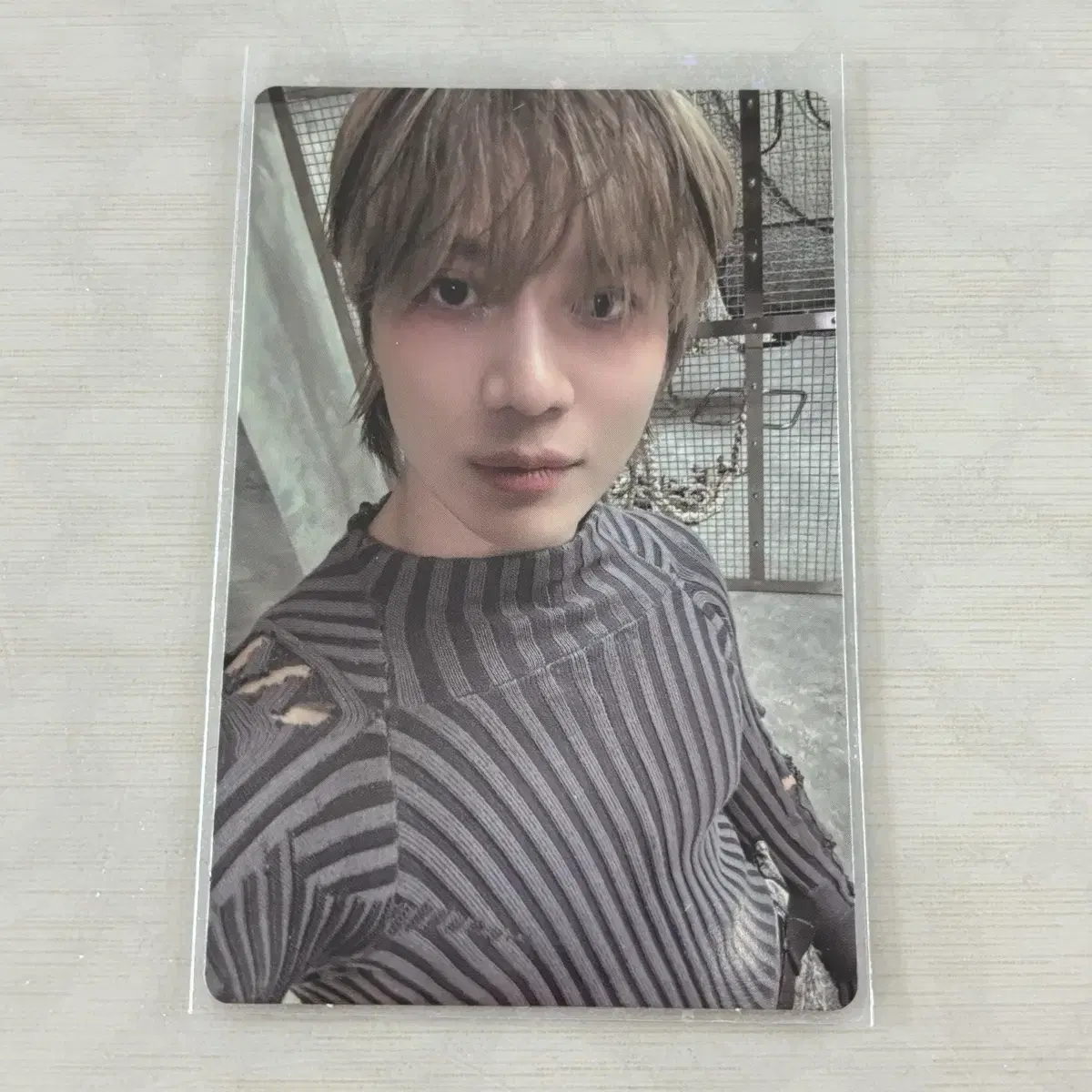 Taemin Eternal Motion Version album photocard Transfer of Photo Card