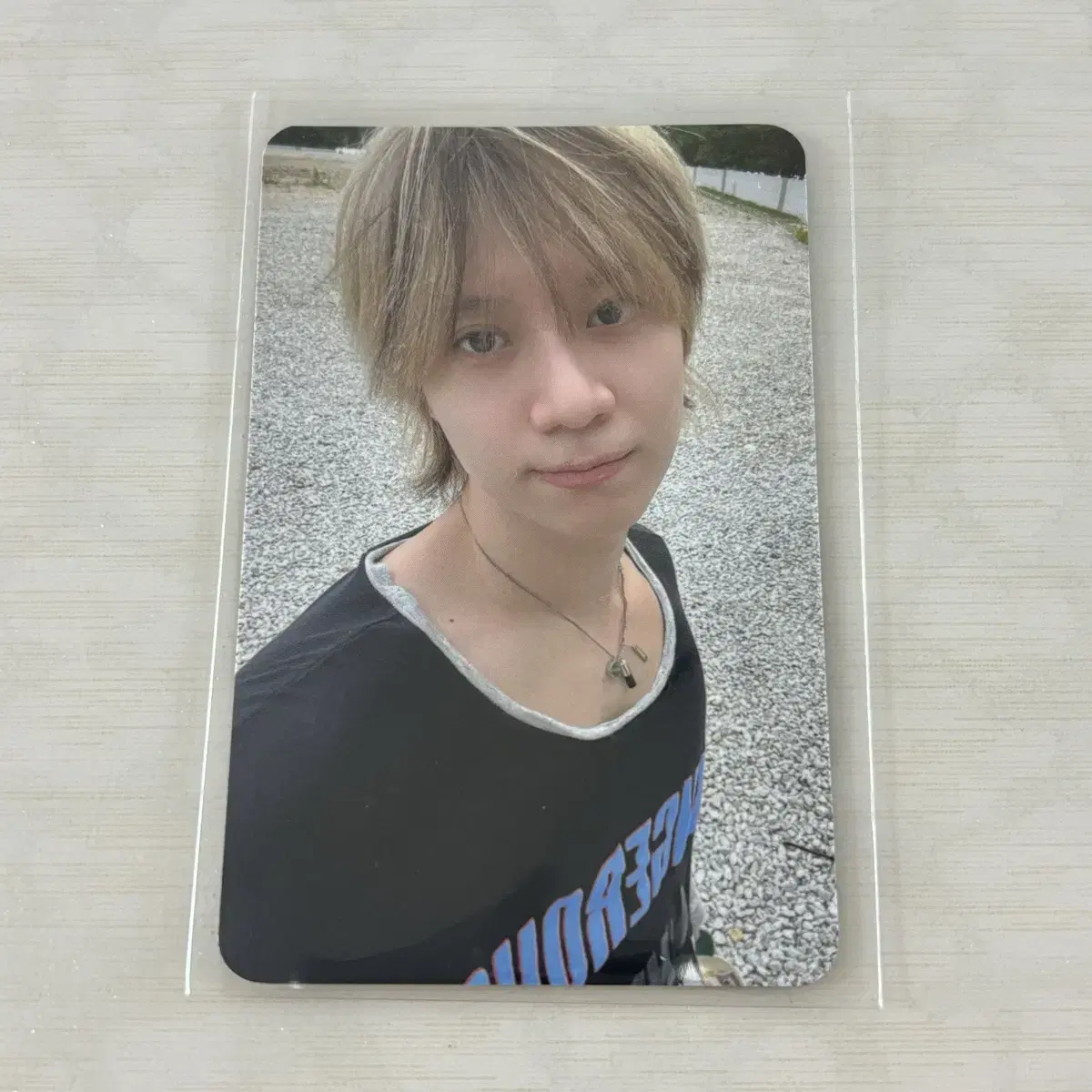 Shinee taemin Eternal Exhibition T-Shirt photocard WTS Photo Kard