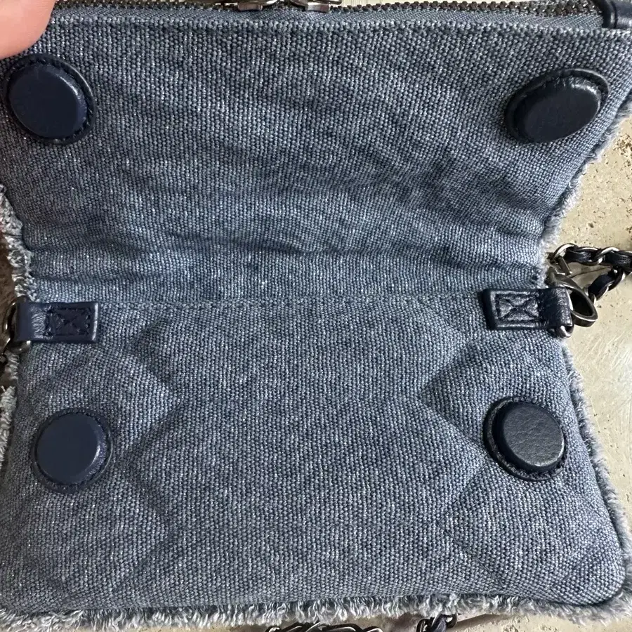 쟈딕앤 볼테르 락 나노 백 Rock Nano Denim Bag ZE4SF