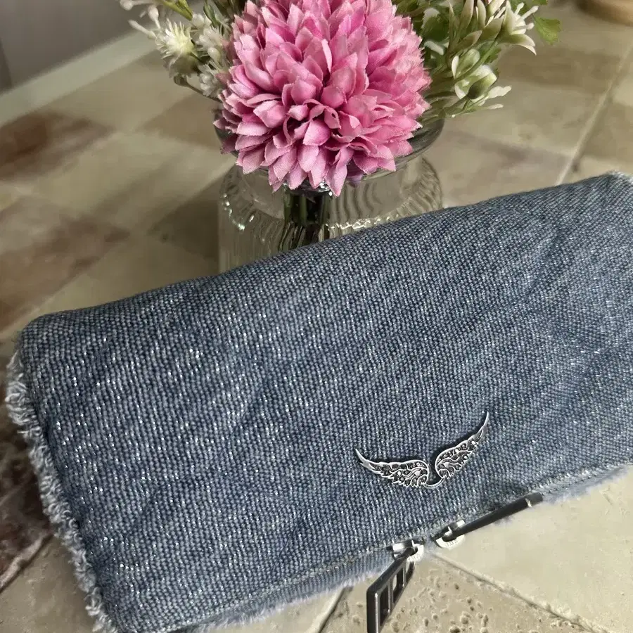 쟈딕앤 볼테르 락 나노 백 Rock Nano Denim Bag ZE4SF