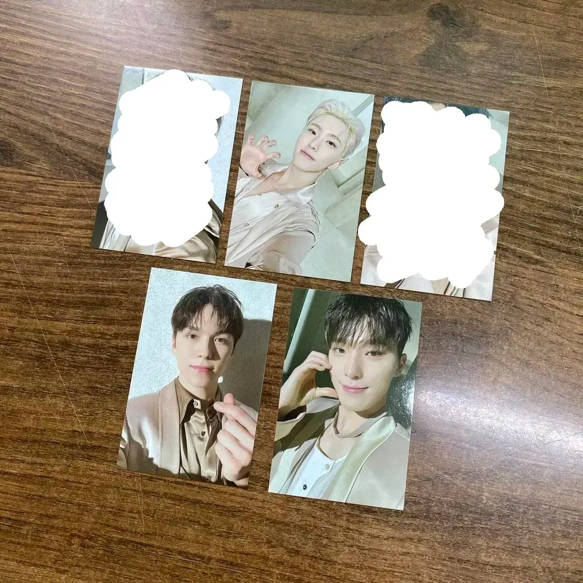 Seventeen Catcon Hooded Zip Up photocard bulk (Hoshi, Vernon, and Dino)