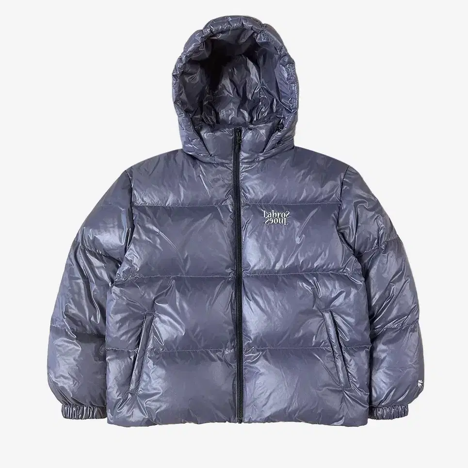 라브로스패딩M Flip Logo Padded Jacket (VIolet)