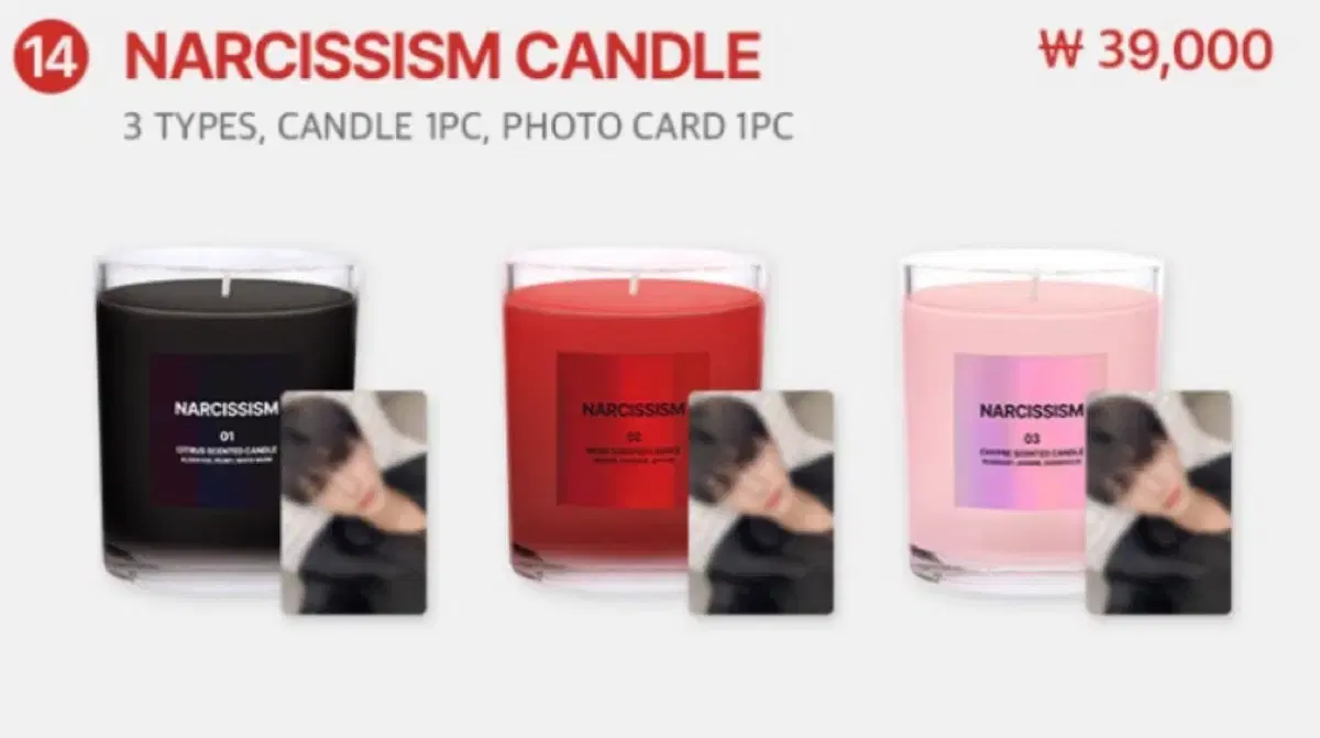 Jaemin Narcissism Candle 03 WTS