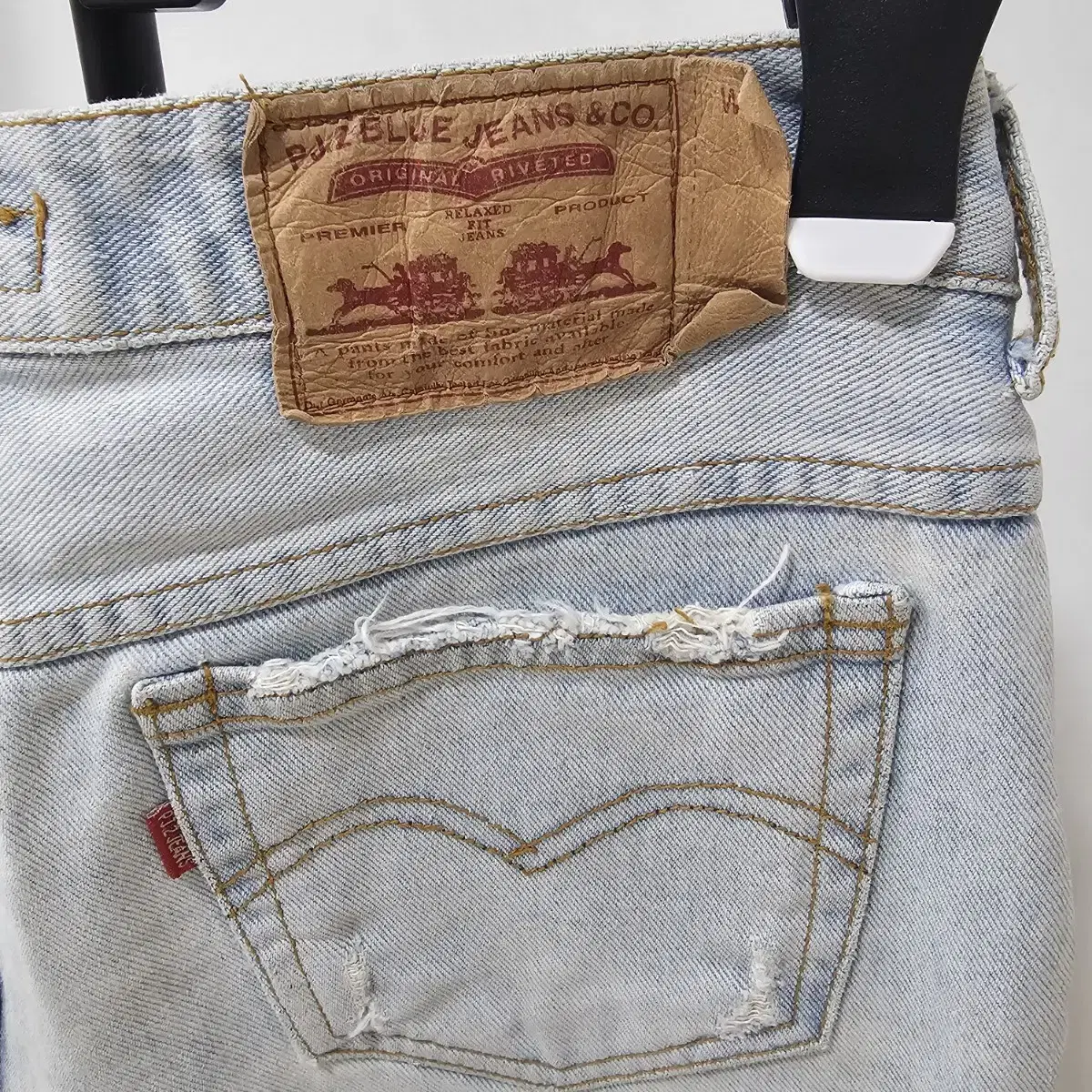 pj2 jeans 찢청바지