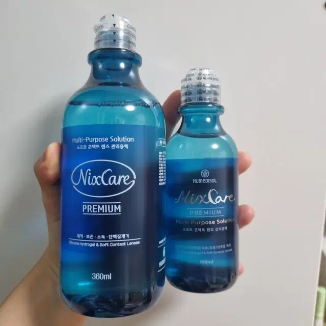 닉스케어 렌즈 세척액 360ml + 160ml