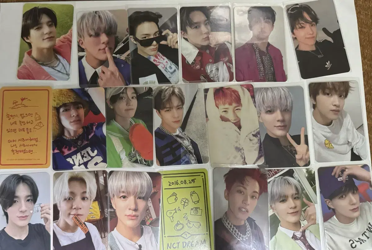 Taldeok) nct nct dream nct 127 photocard sells