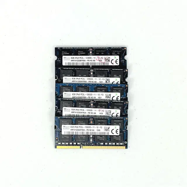 노트북용 램 8GB DDR3L SK / 마이크론 저전력