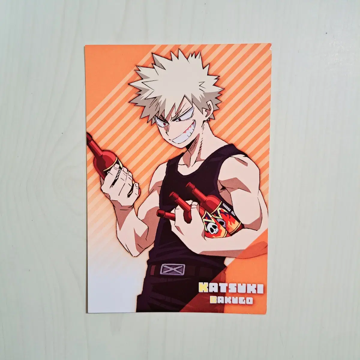 [My Hero Academia] Animate pre-order benefit 'Postcard' (Bakugo)