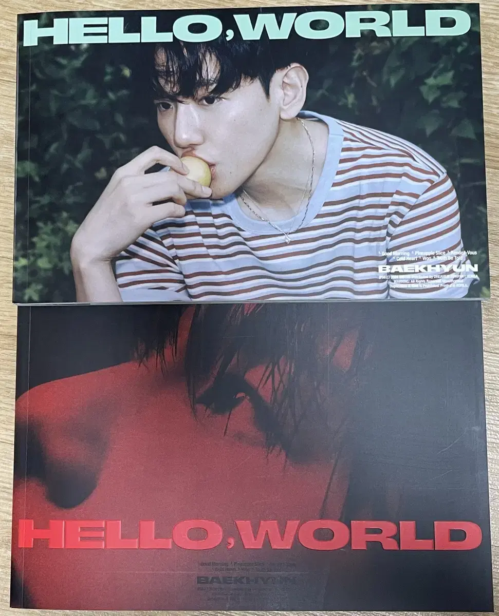 baekhyun mini 4집 hello world