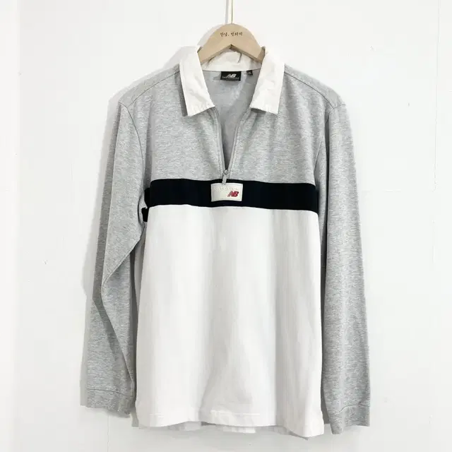 뉴발란스 카라 반집업 M(95) New Balance Collar Zip