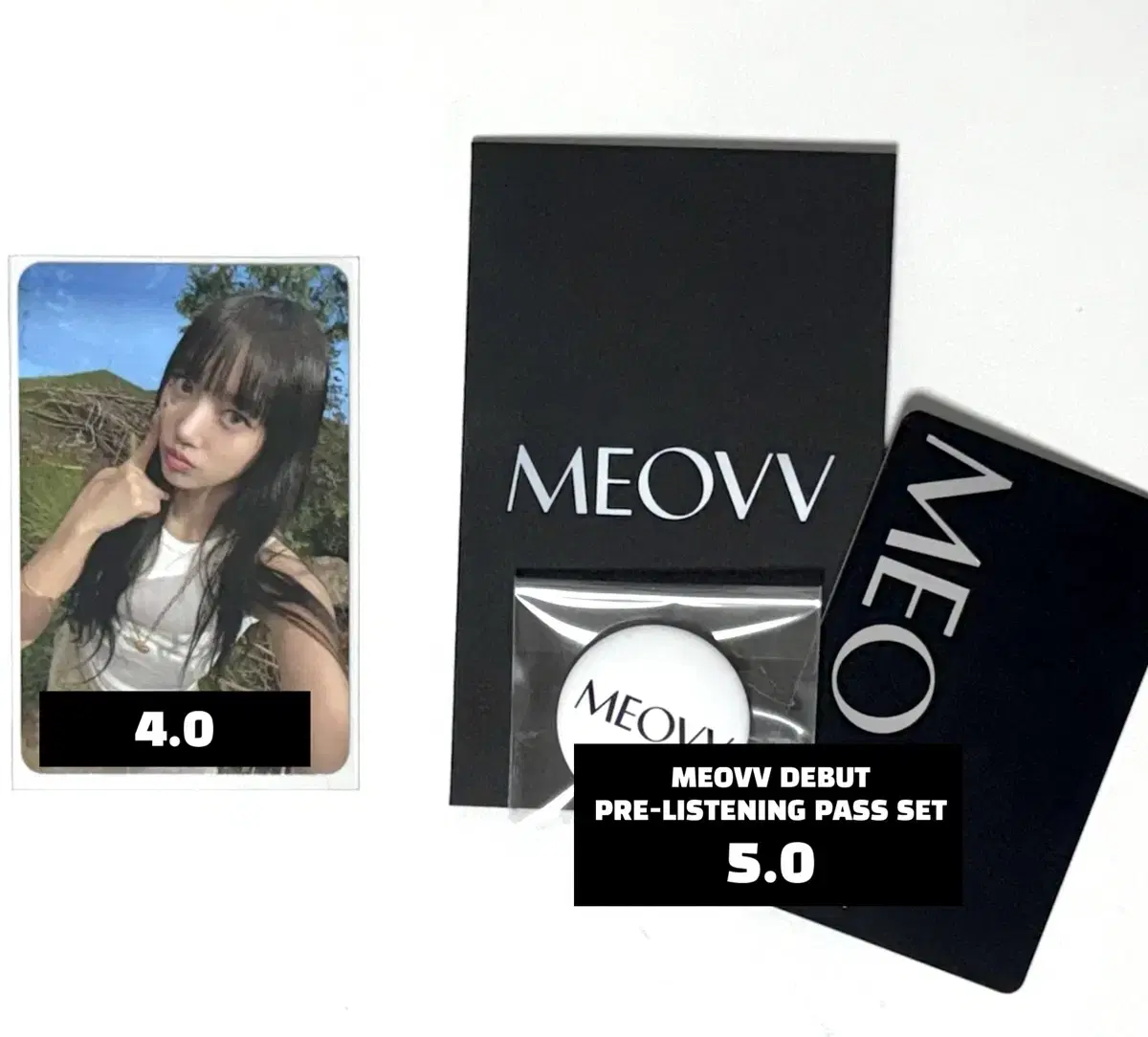 Miyao MEOVV Grantee broadcast photocard WTS