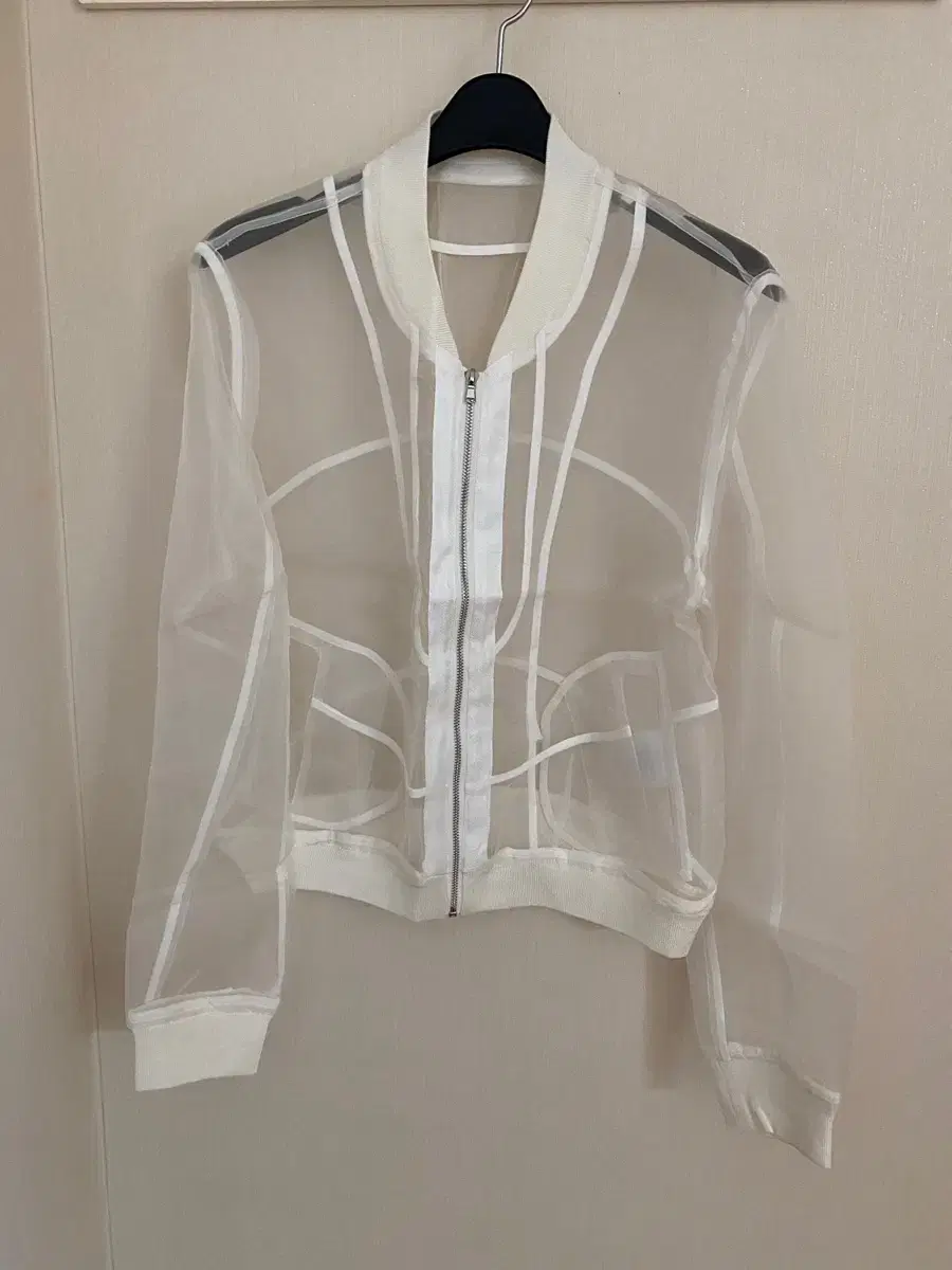 Unused) Women's imported organza jacket