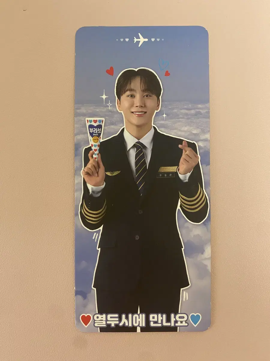 Seventeen seungkwan Burabokon Flight Set Goods WTS