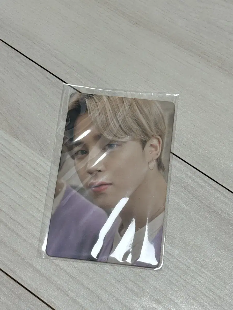 BTS Samsung Galaxy jimin sells photo kards