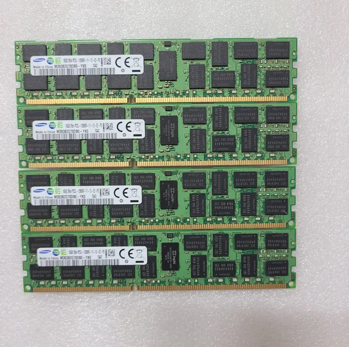 16G 서버램 삼성 저전력 DDR3 16G 12800 Reg ecc