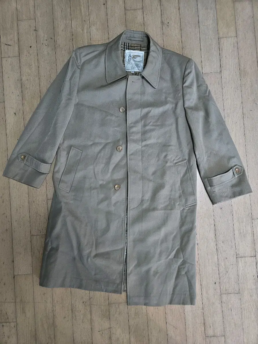 London Fog Trench Coat Men's 105 Size XL