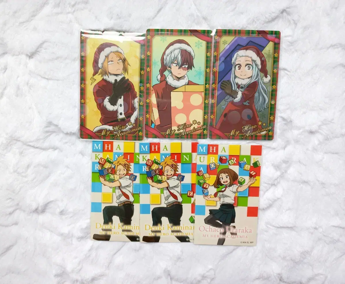 [Bulk] My Hero Academia Denki Shoto Eri kard sticker Hiroaka