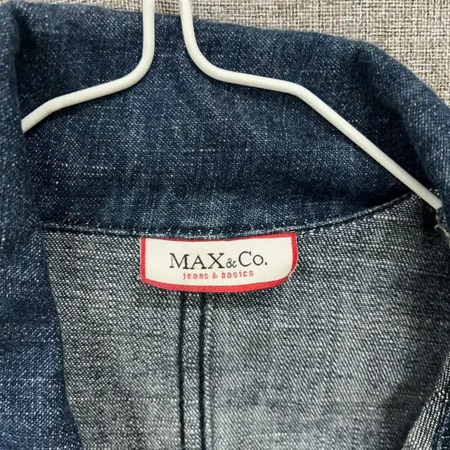 막스앤코 MAX&CO 빈티지 데님 청자켓 85 K05132