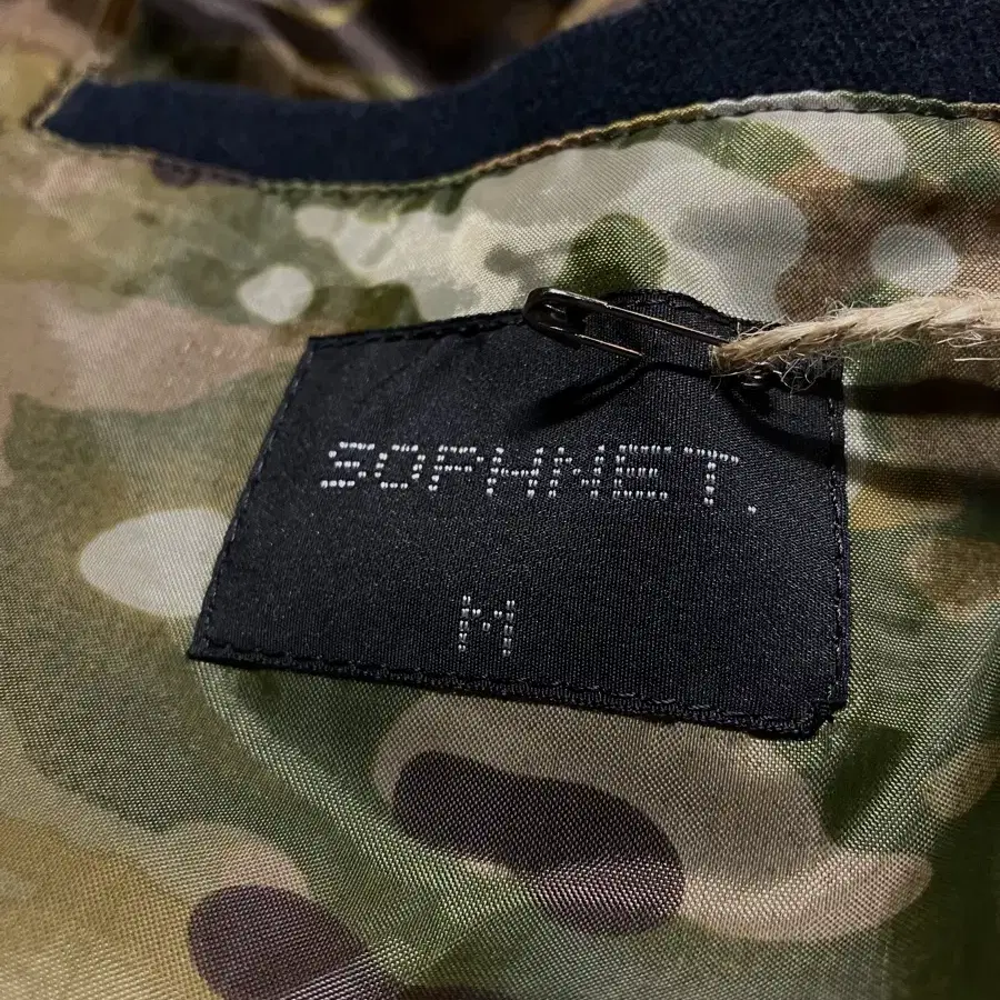 Sophnet 몰스킨 코튼 블레이저 자켓 M